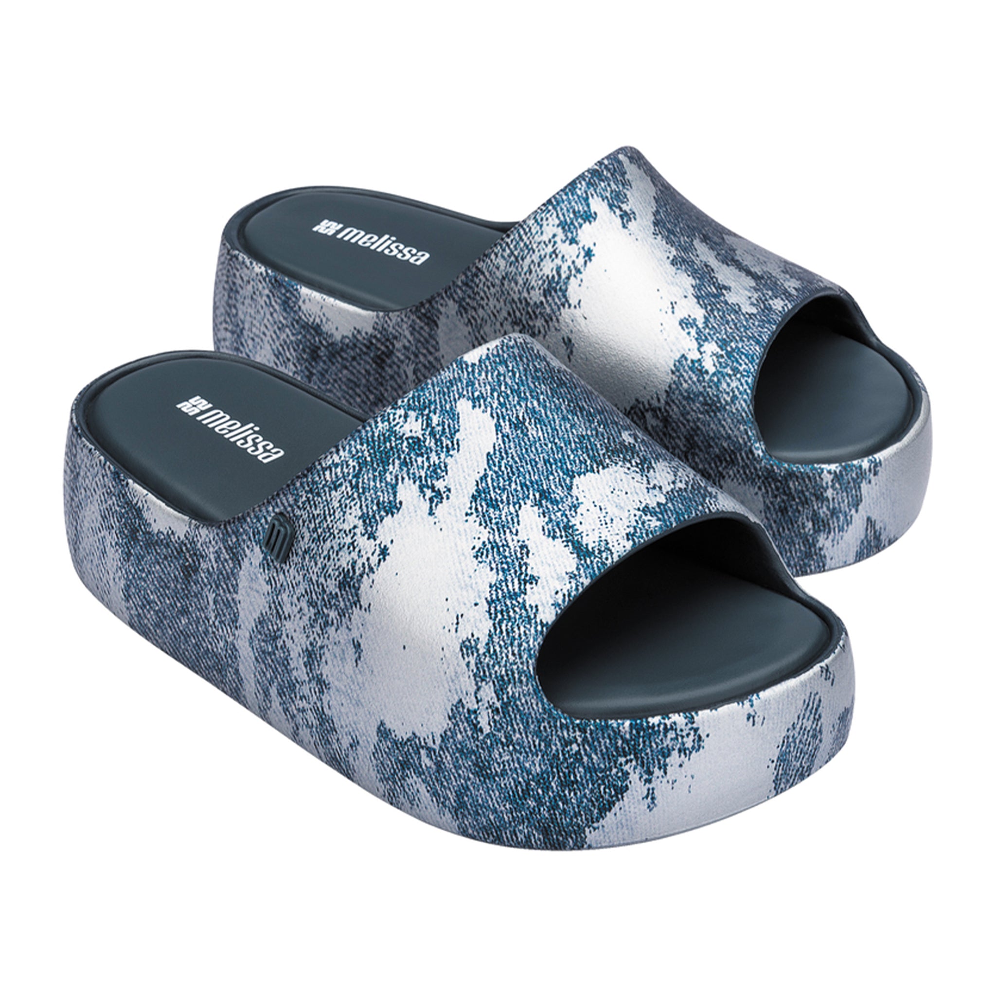 Melissa(メリッサ)・Free Platform Slide Denim サンダル Melissa Free Platform Slide Denim – Melissa Philippines